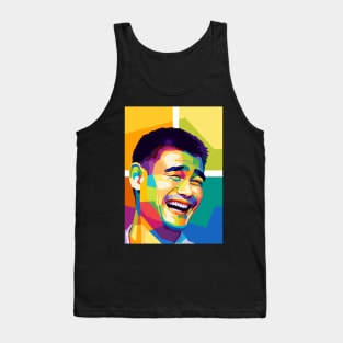 Yao Ming Meme Wpap Pop Art Tank Top